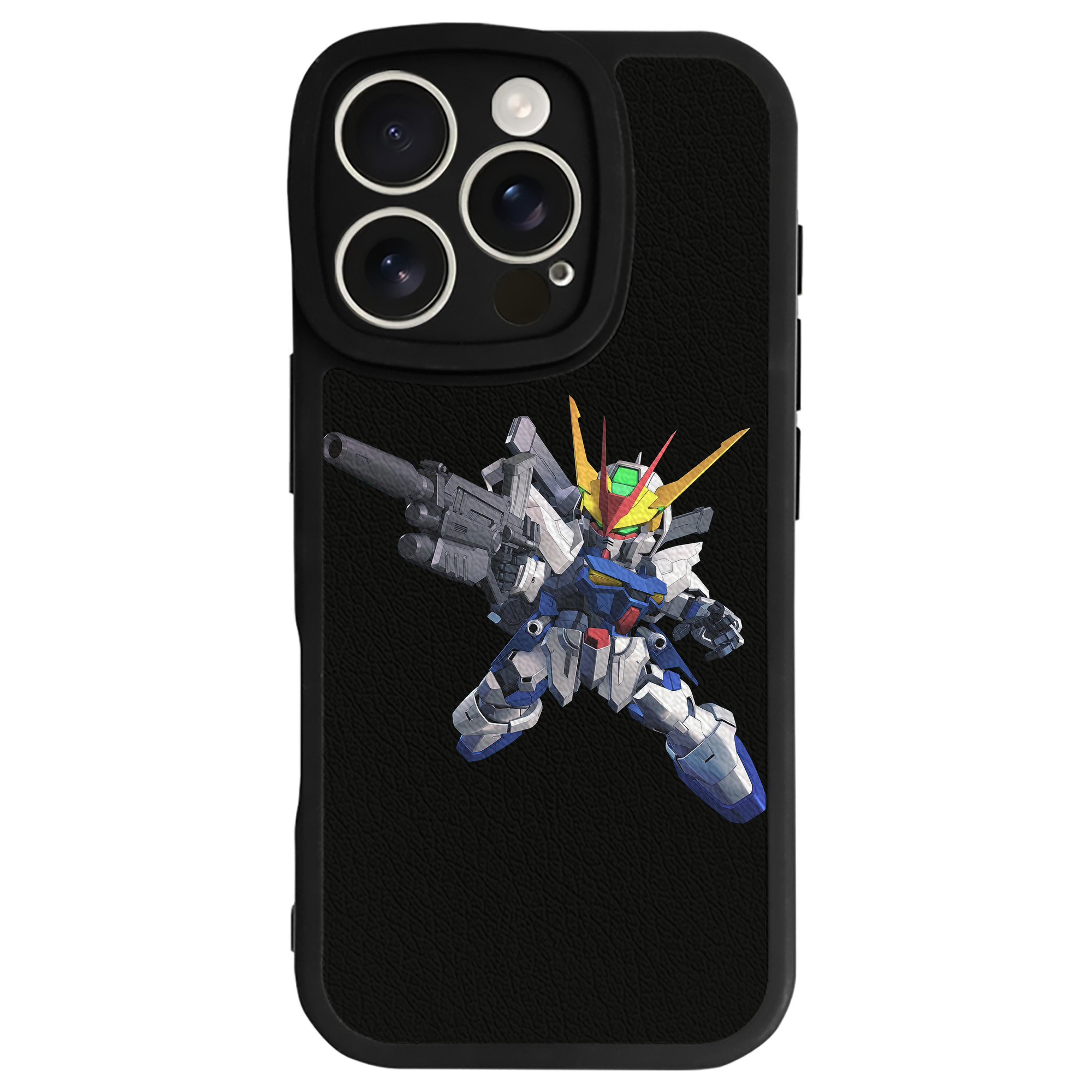 （画像用） 機動戦士ガンダム Mobile Suit Gundam 【iPhone 16シリーズ対応】シリコンスマホケース（レザー調） 材質：シリコン